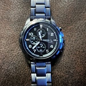 Mens fossil chronograph watch